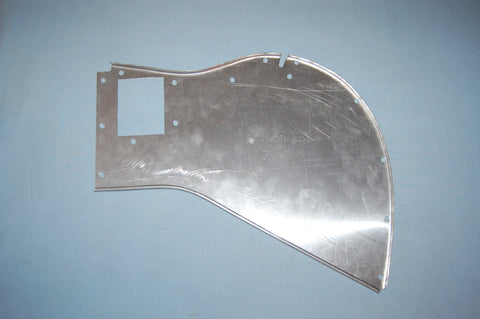 Bonnet Rear Mudshield - BD16382 - LH - ALUMINUM