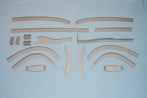 Complete Bonnet Flange Set - 6-cylinder