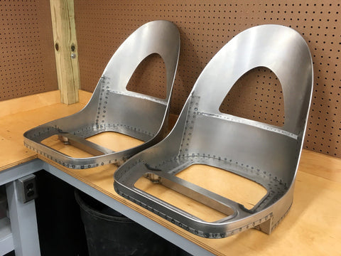 E-Type 3.8-liter Seat Frames - OTS - PAIR