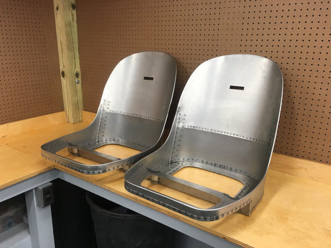 E-Type 3.8-liter Seat Frames - FHC - PAIR